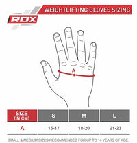 RDX Handschuh Gym Fitness Damen F24 S-L
