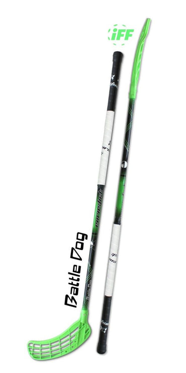 Floorballschläger Battle Dog Green | 96/108 cm | IFF