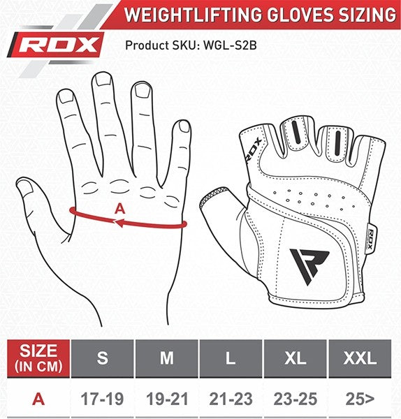 RDX Gewichtheber Handschuhe S2