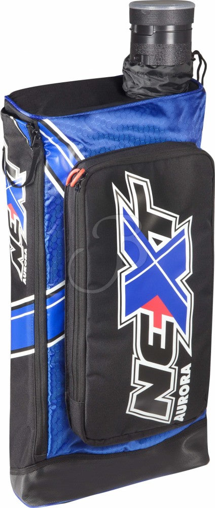 Rucksack f. Bogensport, Recurvebogen Tasche Aurora Next archery bag black-blue