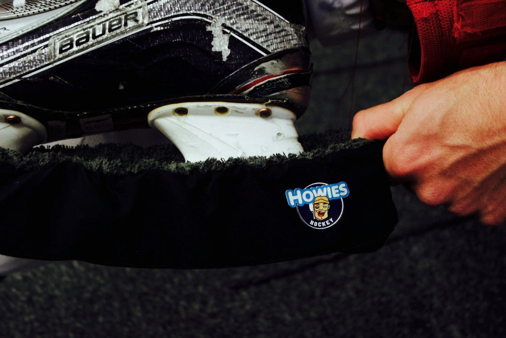 Black Skate Guards Howies Kufenschoner f. Schlittschuhe schwarz