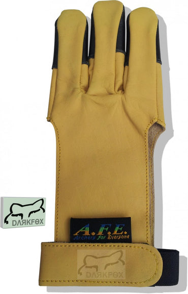 Guanti da tiro con l'arco dito pieno Halona, guanti da tiro S-XL per tiro con l'arco