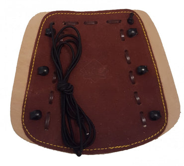 Armguard traditional suede model senior 22x18 cm
