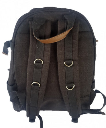 Rucksack HF-0016 Pure Hanf schwarz