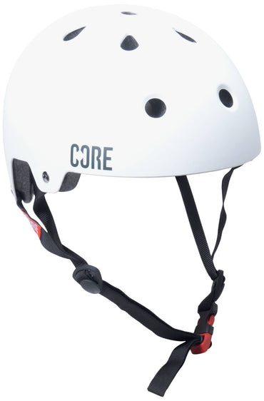 Core Street bike and skate helmet, Helmet Sports white, XS-S