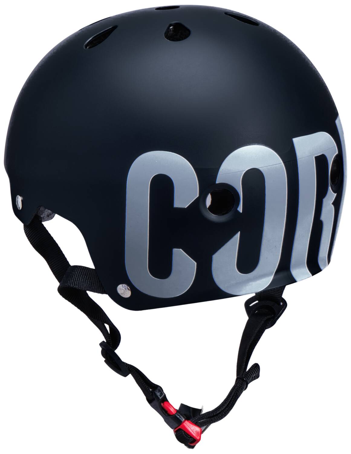 Casco bici e skate Core Street, casco sportivo nero, L/XL