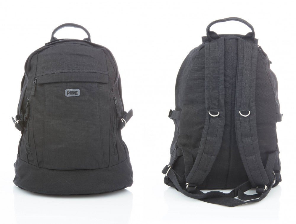 Pure Rucksack vegan HP-0003 schwarz