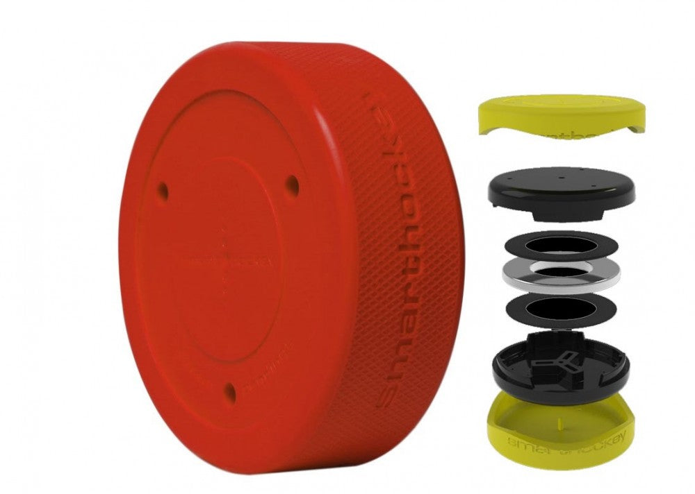 Smart Hockey Puck, Trainingspuck f. Eishockey 159g rot