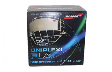Combo visiera Bosport per casco da hockey su ghiaccio a visiera integrale per ragazzi