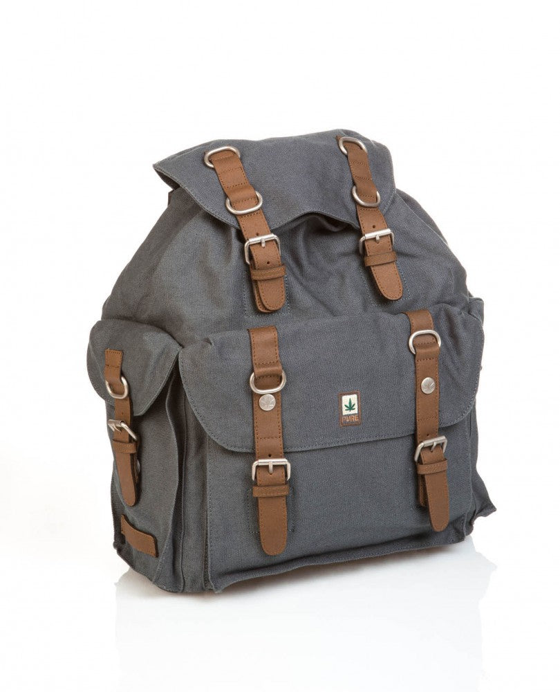Rucksack HF-0016 Pure Hanf grau