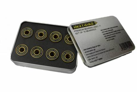 Cuscinetti a sfera Instrike ABEC 11 - Confezione da 16 608zz