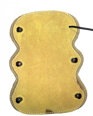 Armguard f- Archery Halona Tradition made of suede 19x13 cm