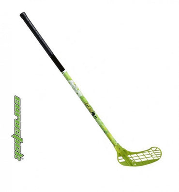 Floorball stick junior 80 cm Splash green Eurostick, green tip