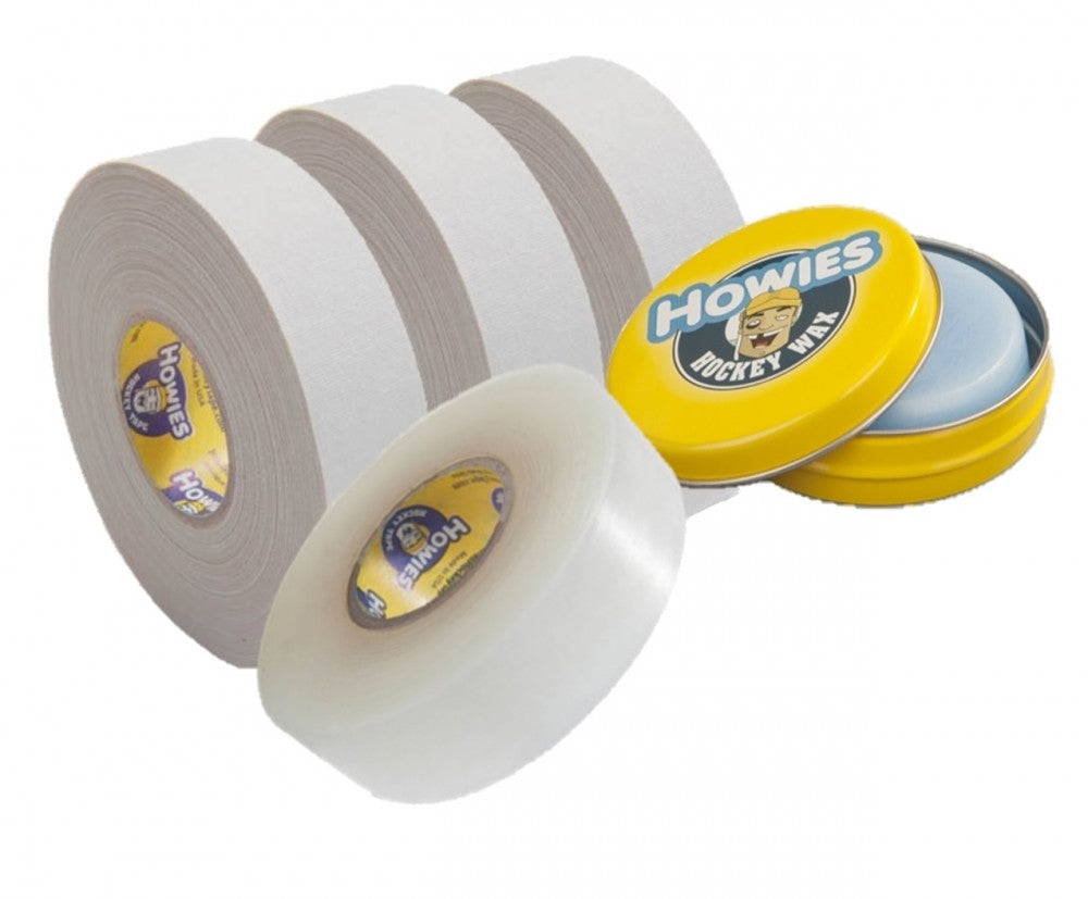 3x Tape 38mm  weiss, 1x shine Tape, 1x Wax