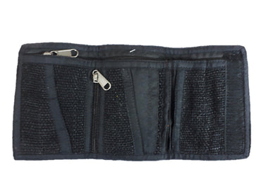 Black Hemp Wallet Cultbagz Geldbörse aus Hanf schwarz - verschiedene Motive