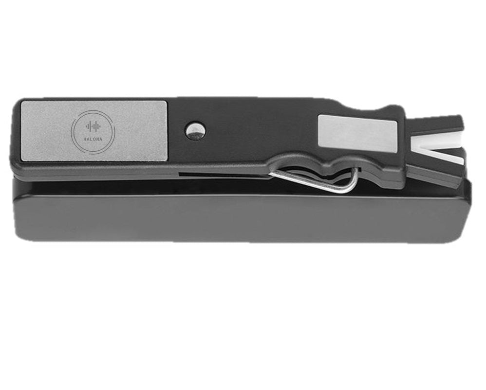 Ice skate blade grinder V-Flex | JEFF stick pro hockey whetstone and skate