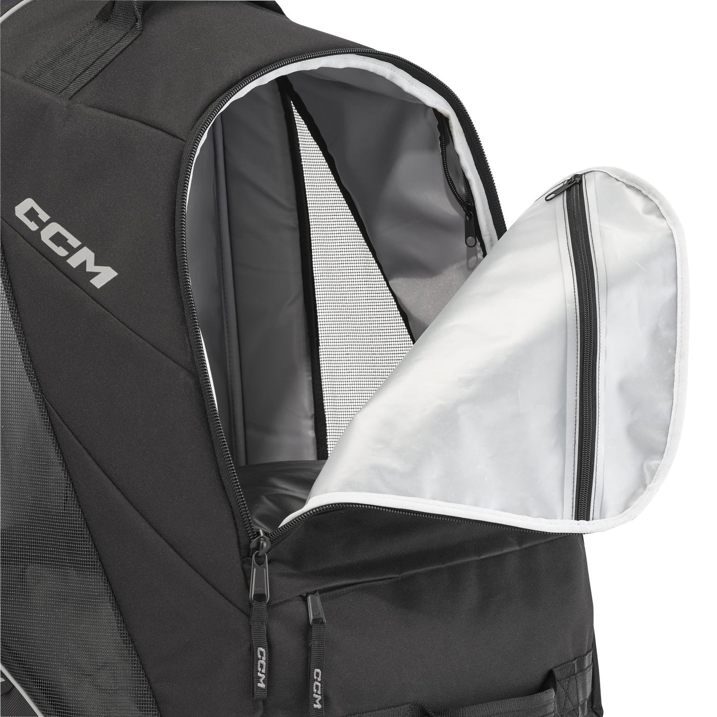 Eishockeytasche Rucksack Wheelbag CCM Player 18WH mit Rollen