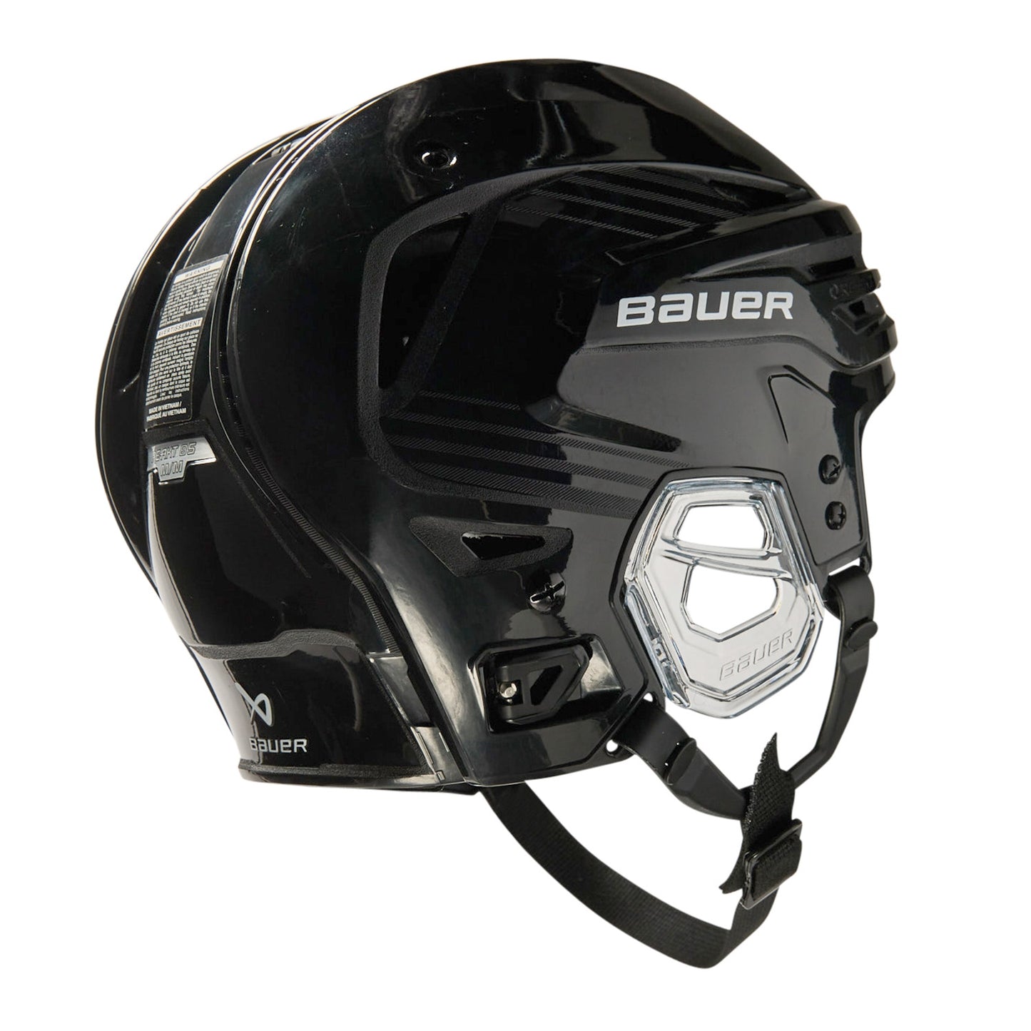 Bauer Re-Akt 85 Eishockeyhelm schwarz - senior S