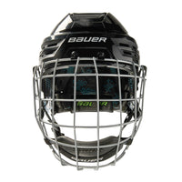 Bauer Re-Akt 85 Eishockeyhelm Combo mit Gitter schwarz - senior S