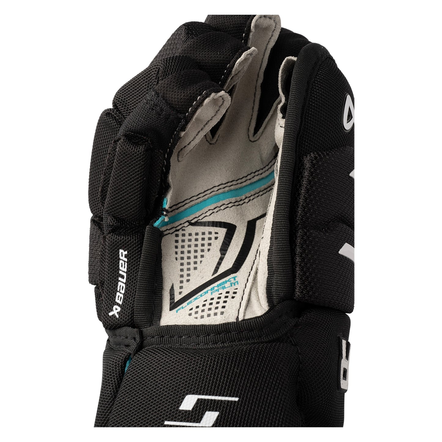 BAUER Eishockey Handschuh Supreme schwarz/weiß FUSE - Yth. 9"