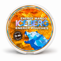 Iceberg Energy Pouches  - Energy Mango 75 mg Koffein,
