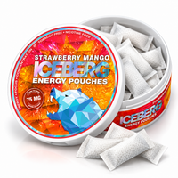 Iceberg Energy Pouches  - Strawberry Mongo 75 mg Koffein