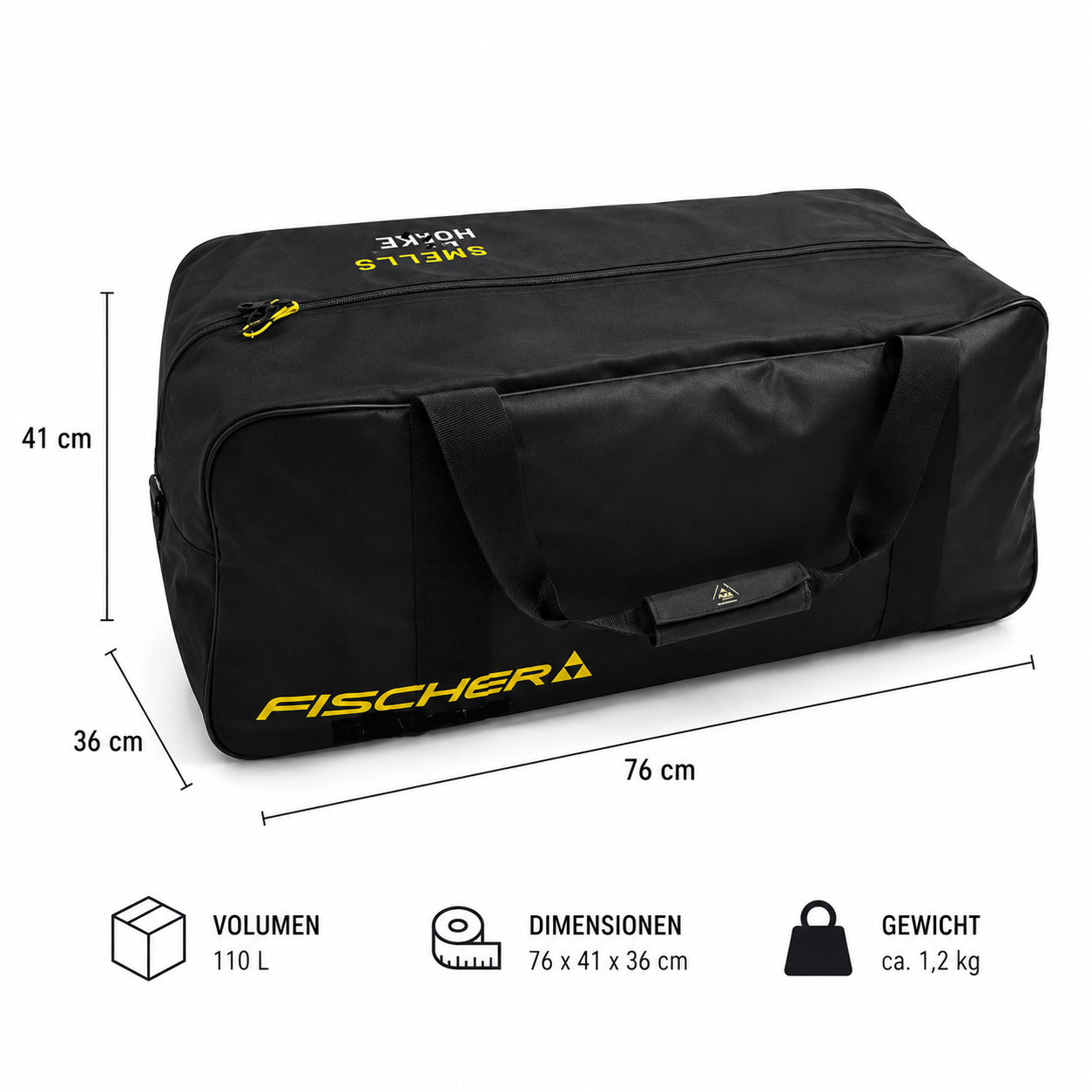 Fischer Eishockey Player Tasche mit Rollen youth