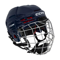 CCM Eisockeyhelm youth TAC 70 Combo mit Gitter navy