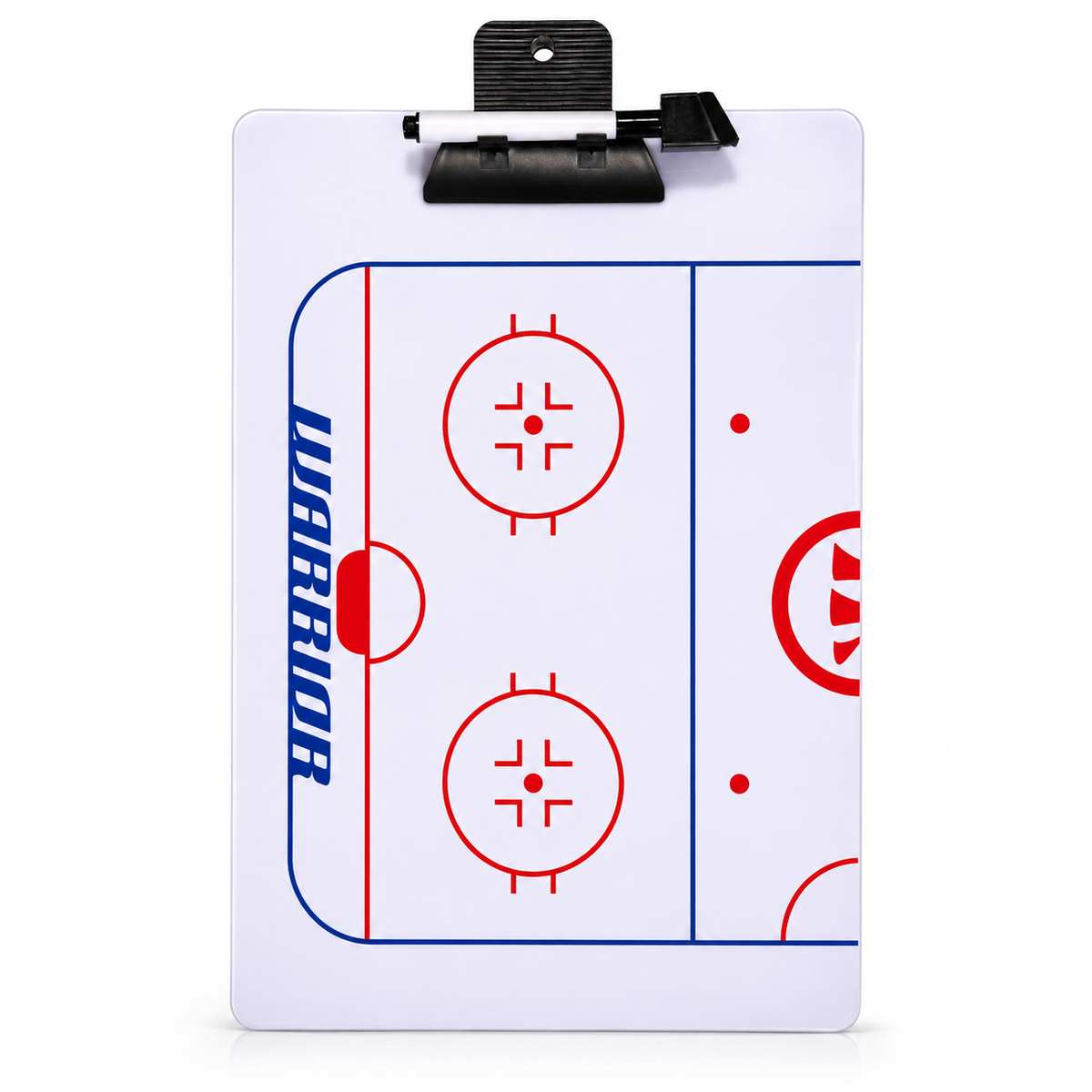WARRIOR Trainer-Klemmbrett Hockey – Eishockey Taktikboard Coachboard 28 x 20 cm