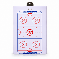 WARRIOR Trainer-Klemmbrett Hockey – Eishockey Taktikboard Coachboard 28 x 20 cm