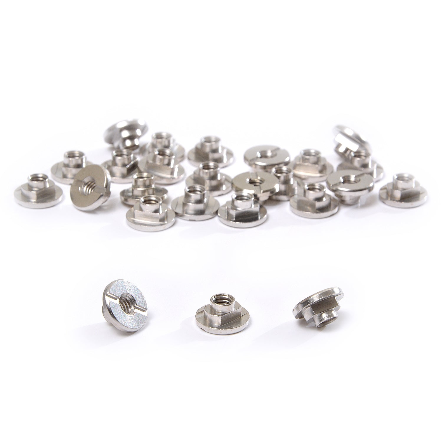 BAUER Square Post -Vierkantmutter für Helme  - 25er Pack