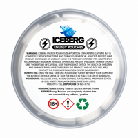 Iceberg Energy Pouches Sweet Mint – 150 mg Koffein, ohne Nikotin