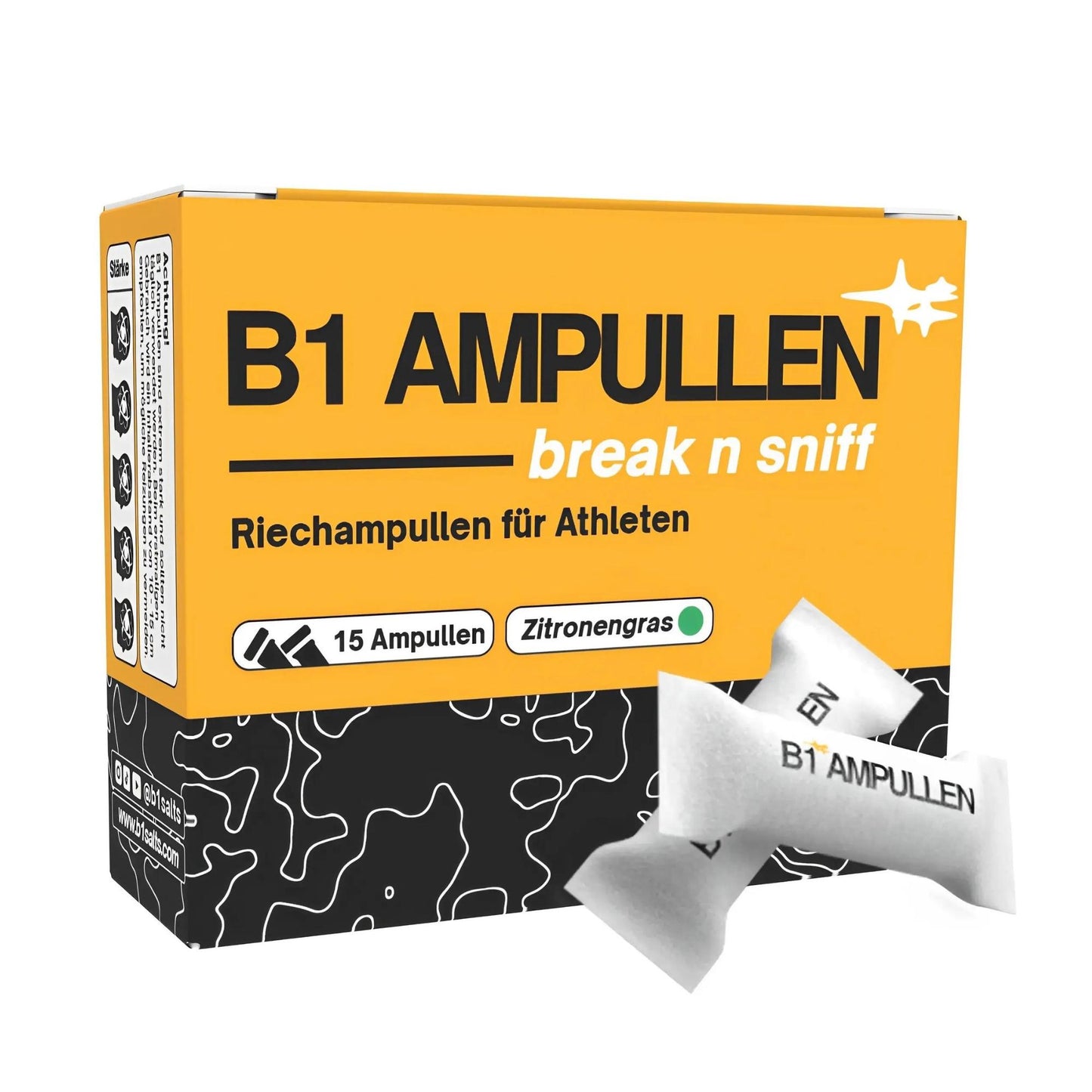 B1 Ampullen strong Riechampullen Sport - Eishockey 15 Ampullen