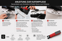 Hockey Schlittschuh-Schärfer mit Keramikstab | Kufen nachschärfen | Schleifstein
