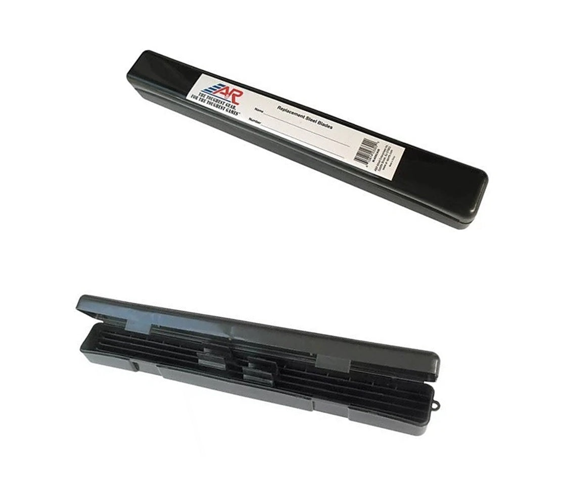 Kufenbox, Blade Case Box A&R schwarz für Schlittschuh Eisen