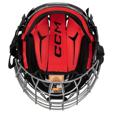 CCM Eisockeyhelm youth TAC 70 Combo mit Gitter navy