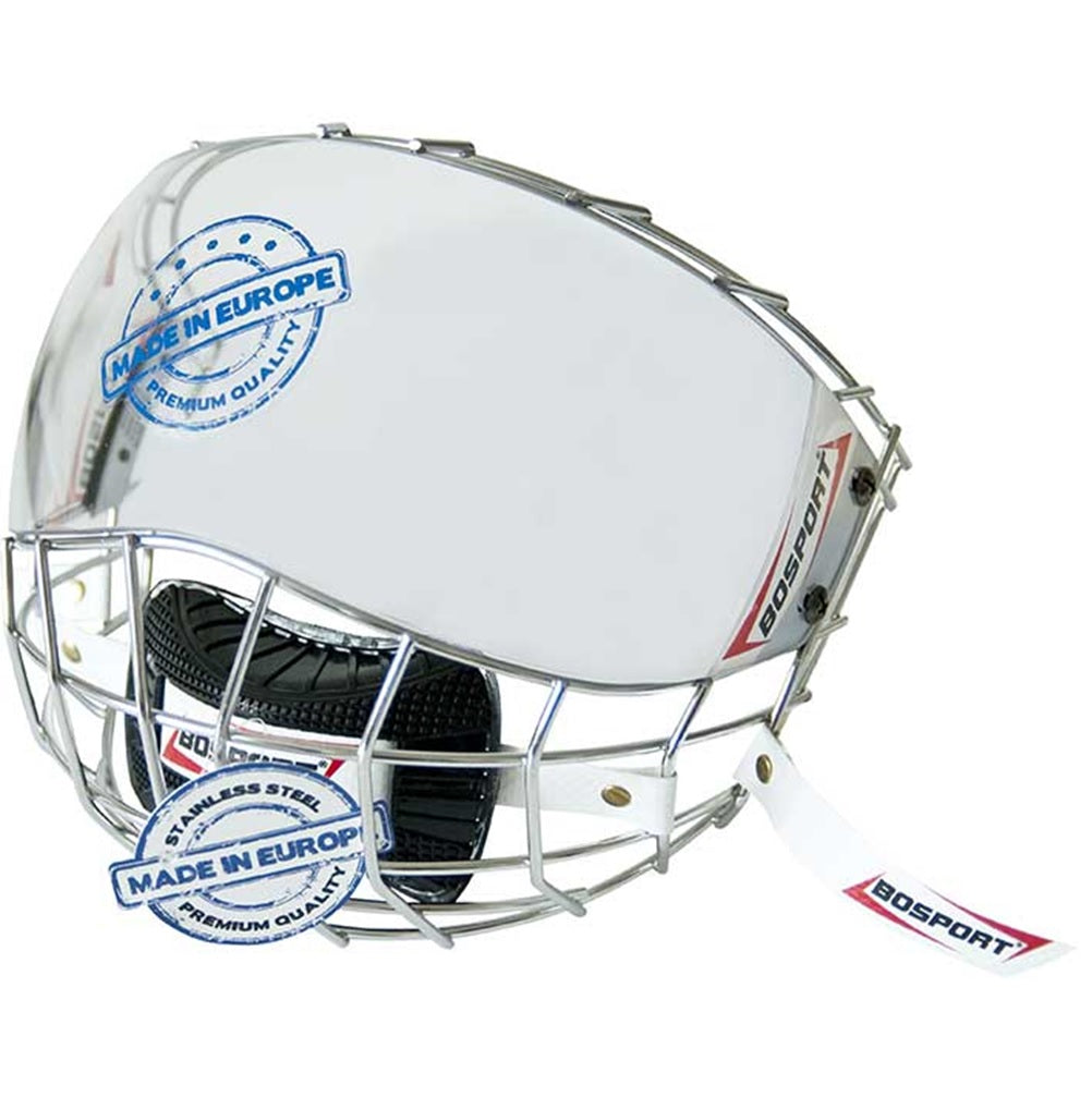 Vollvisier Eishockey mit Gitter Convex junior f. Eishockeyhelm