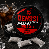 Denssi Energy Chaos Cola – Nikotinfreie Energy Pouches