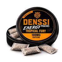 Denssi Energy Tropical Fury – Nikotinfreie Energy Pouches