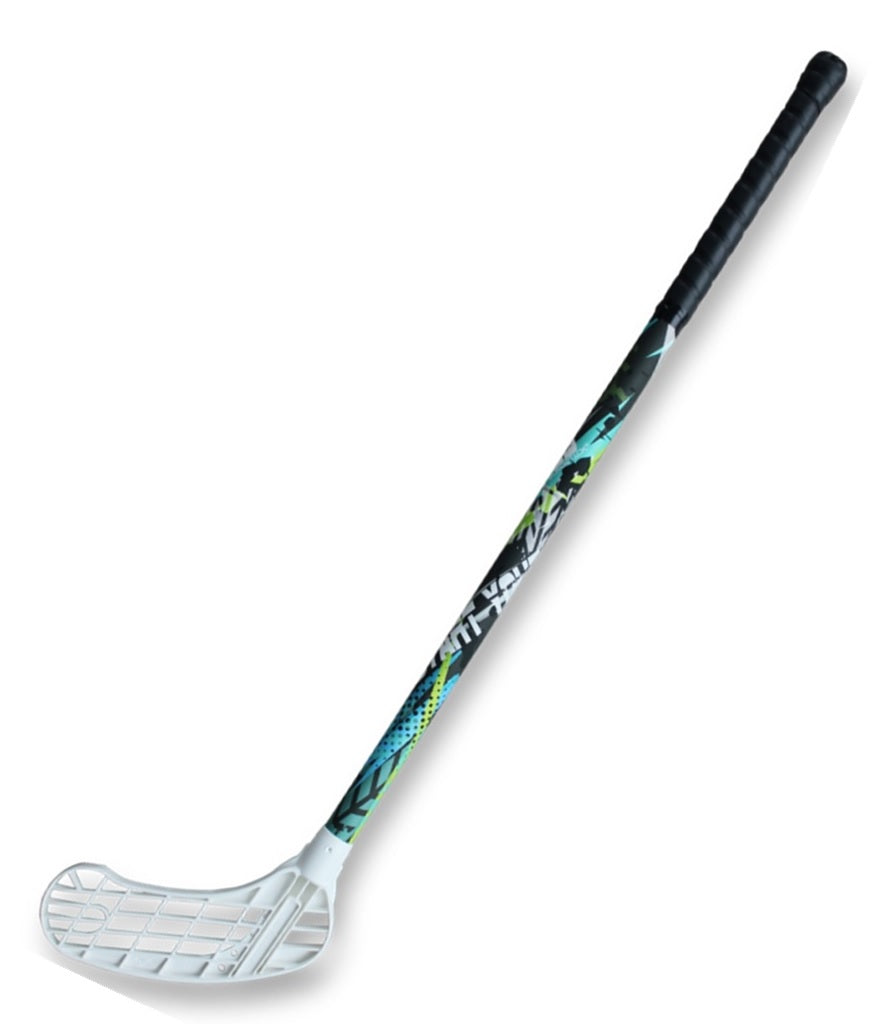 Floorballschläger START YOUR ENGINES Blau Acito 80-95 cm