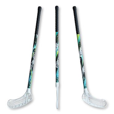 Floorballschläger START YOUR ENGINES Blau Acito 80-95 cm