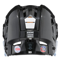 CCM Tacks 920 SR Hockey Helm, schwarz mit Gitter S-L