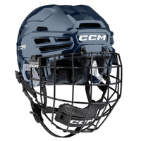 CCM Tacks 920 SR Hockey Helm, navy mit Gitter S-L
