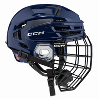 CCM Tacks 920 SR Hockey Helm, navy mit Gitter S-L