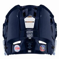 CCM Tacks 920 SR Hockey Helm, navy mit Gitter S-L