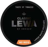 LEWA Classic Taste of Tobacco – Nikotinfreie Pouches mit Tabakgeschmack