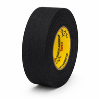 North American Schläger-Tape 24mm 25m schwarz/weiß