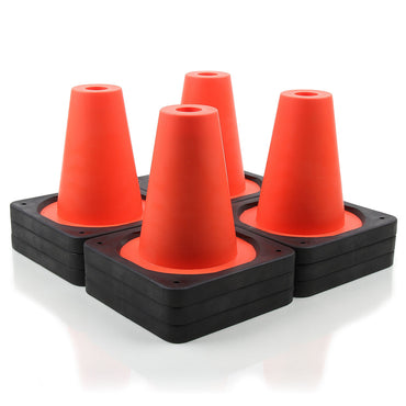 Weighted pylon with weight - 6" tall for ice hockey