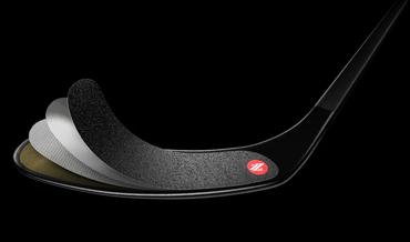 Rezztek blade grip Height Eishockey 2er SET schwarz senior