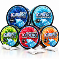 Iceberg Energy Pouches 5er SET, 150mg Koffein